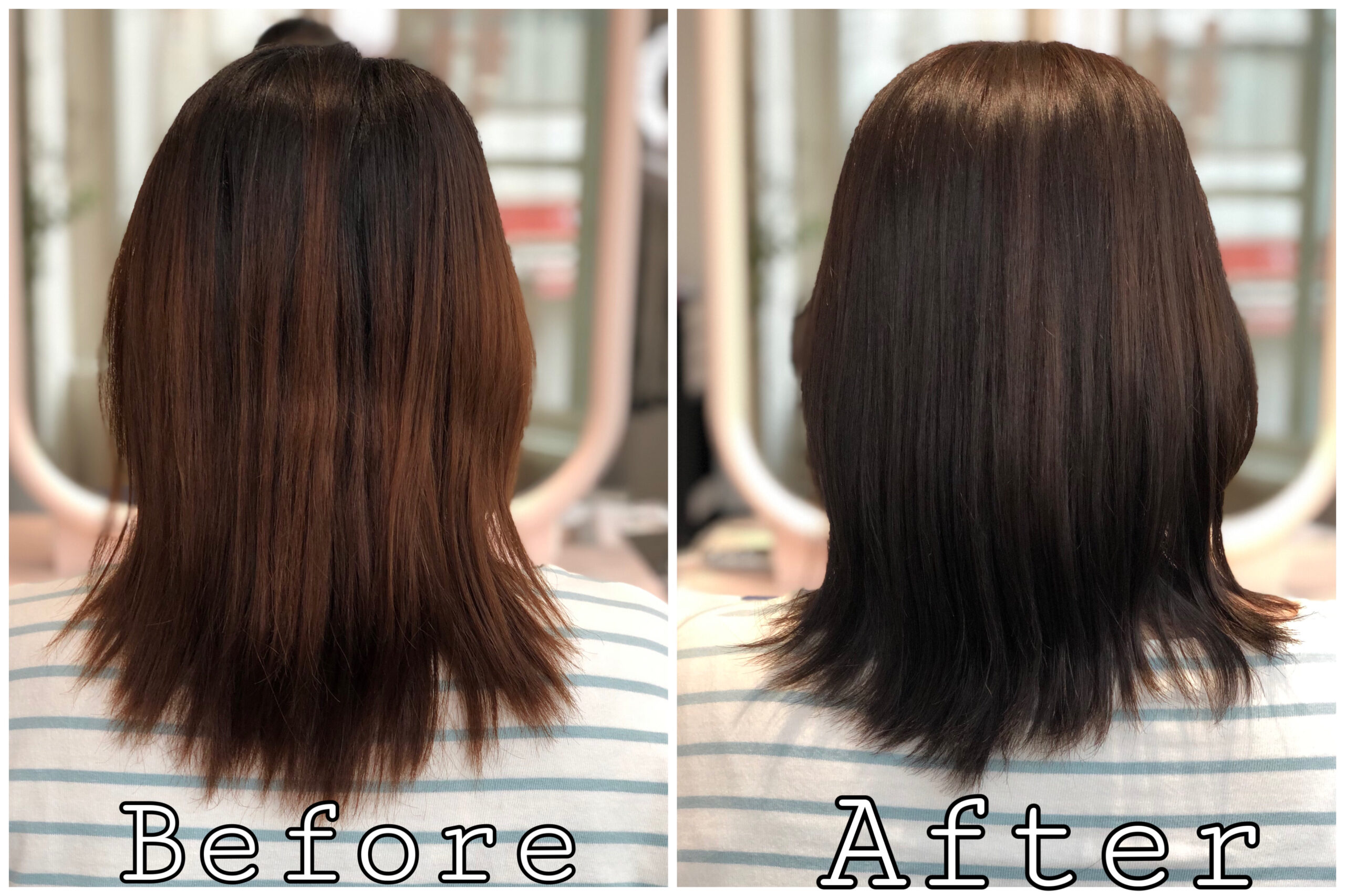 オレンジみを抑える明るい白髪染めのアッシュカラー|Irodori-イロドリ-