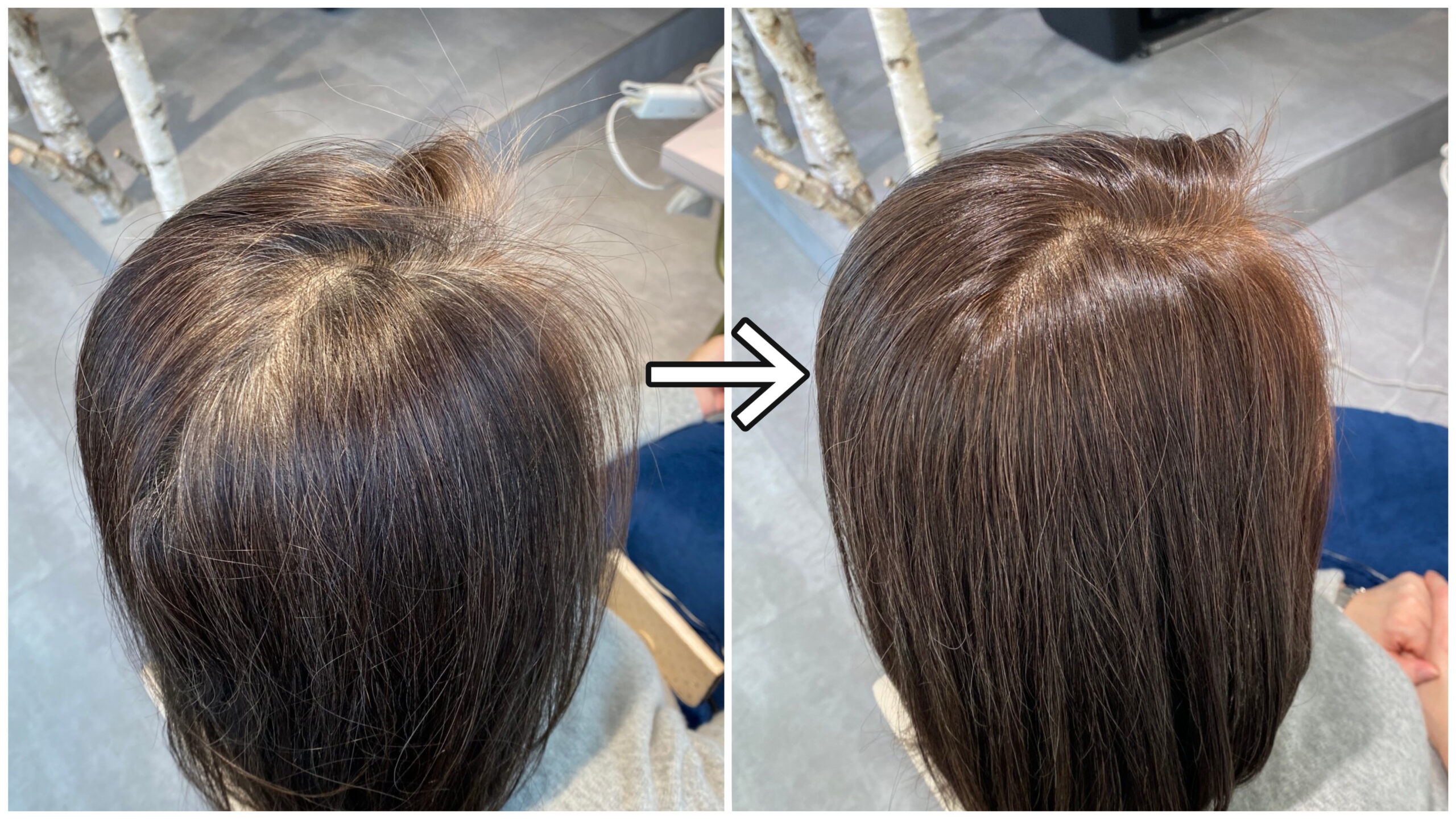 ノンジアミンカラーでできる白髪染めヘアマニキュアやジアミンカラーと